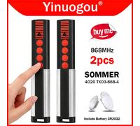SOMMER 868MHz 4020 TX03-868-4 4026 TX03-868-2 télécommande de Garage remplacement ouvre-porte de commande de Garage 4011 4025 4031 4035 2pcs