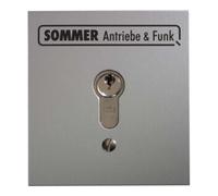 sommer Sommer Bouton-poussoir de clé 1 contact avec cylindre et contact S12762-00001 Quantité:1