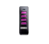 SOMMER - Télécommande Pearl 4018 Noir & Rose (4018 V 001) SOMloq2 (868.8MHz)