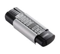 Sommer Télécommande Telecody+ S10212-00001 – Émetteur portatif 868,95 MHz 12 commandes Noir/Argent
