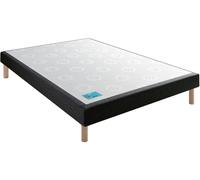 Sommier 100 x 190 Petit Dormeur velours nuit 1019