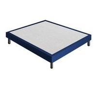 Sommier 120x190 Tapissier Déco Couleur Bleue Resistant Jusqu-à 120 Kg Par Personne G