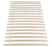 Sommier 140 x 190 et 140 x 200 cm PASIA 17 lattes sans cadre, Sommier à lattes pré-percées pour lit double
