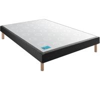 Sommier 140 x 190 Petit Dormeur gris anthracite 1419