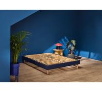 Sommier 140 x 200 cm chine bleu nuit - Merinos Self Kit