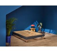 Sommier 160 x 200 cm chine gris anthracite - Merinos Self Kit