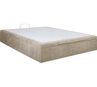 Sommier 160 x 200 Coffre Leo EP 160x200cm Bronx beige