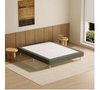 Sommier 160x200,DEWINNER Sommie,Lit 160x200 Sommier,2x14 Lattes avec 9 Pieds,Hauteur du Cadre de Lit 29 cm