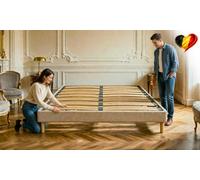 Sommier à latte dynamique bois massif d épicéa et de hêtre : 180 x 200 cm
