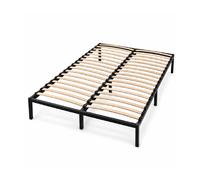 Sommier à Lattes 140x190 cm Métal Renforcé - Livré en Kit