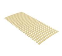 vidaXL Sommier à lattes 90x200 cm – 24 lattes – Brun – 340077