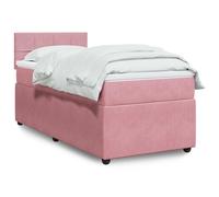 Sommier à Lattes de Lit et Matelas Rembourré Adulte Intérieur Velours vidaXL