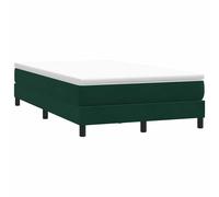 vidaXL Sommier à lattes de lit sans matelas vert foncé 100x220cm