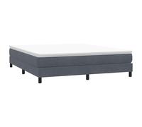 vidaXL Sommier à lattes de lit sans matelas gris foncé 80x210 cm