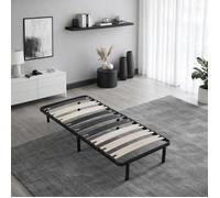 Sommier à lattes - SAMPUR - Robuflex - 90x190 cm - Pieds inclus - Confort morphologique