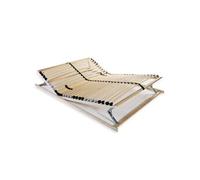 vidaXL Sommier à Lattes avec 28 Lattes 7 Zones 100x200 cm Lit Simple Adultes
