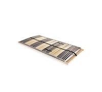 vidaXL Sommier à lattes sans matelas avec 42 lattes 7 zones 120x200 cm 246465