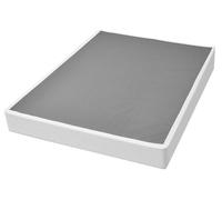 Sommier à ressorts, cadre de lit queen size avec tissu lavable, structure métallique robuste pour lit queen size, base de matelas de 230 mm, capacité de poids maximale de 3500 livres, assemblage facil