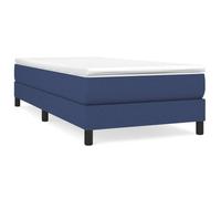 Sommier - AKOZON - 90x200 cm - Tissu 100% polyester - Couleur bleu - 1 place