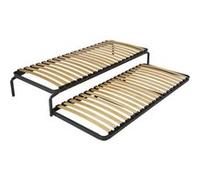 Sommier altobuy 70x190 cm 2 hauteur 34 cm Bleu, Bleu G