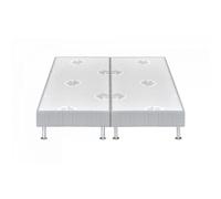 SOMMIER BULTEX 2X80X190 CM - SOMMIER TAPISSIER Blanc