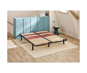 Sommier Bultex Cadre à lattes 5 Zones 90x200