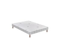 Sommier tapissier bultex confort ferme + pieds 2x80x200