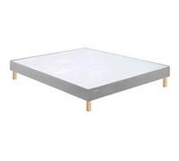 Sommier Bultex Vigoroso gris confort ferme + pieds 150x200 Gris Souris G