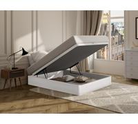 Sommier coffre 140 x 190 cm - Blanc mat - HESTIA de YSMÉE