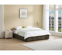 Sommier coffre 160 x 200 cm en tissu bouclette - Vert - NULOX de YSMÉE