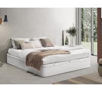 Sommier coffre 180 x 200 cm - Blanc mat - HESTIA de YSMÉE