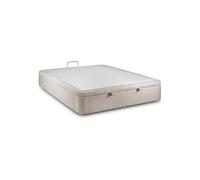 Sommier Coffre Bouclette Beige 160x200 H39cm