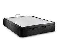 Sommier Coffre Bouclette Noir 180x200 H39cm Noir G