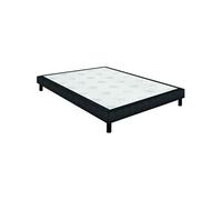 Sommier Epeda confort ferme chiné gris 15 cm NATURE 90x190 Gris G