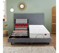 Sommier de relaxation Escapade EPEDA EPEDA 80 x 200 cm Gris Gris G