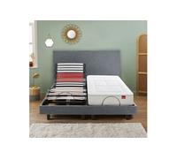 Sommier de relaxation Horizon EPEDA 80 x 200 cm Gris