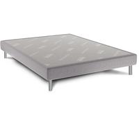Sommier déco dunlopillo gentil + pieds 120x190