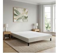 Sommier déco tapissier 140x190 cm en kit Terre de Nuit Crème