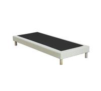 Sommier déco tapissier 90 x 190 cm - Beige - KOZANI de YSMÉE