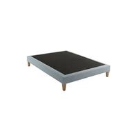 Sommier déco tapissier vert d'eau Songe - 160x190