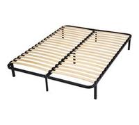 Sommier démontable 2x18 Lattes 160x200cm - ALTOKIT - ALTOBUY Noir, Noir G