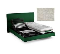 Sommier Electrique 2 x 80 x 200 Flex TE 2x80x200 lattes bois Rhapsody nature