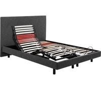 Sommier Electrique 2 x 80 x 200 Horizon Relax 1620D + Tête de lit gris fonce