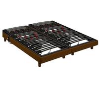 Sommier Electrique 2 x 90 x 200 Ensemble Pop Art Sigma 2x90x200 cerisier