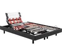 Sommier Electrique 2 x 90 x 200 Escapade Relax 1820D gris fonce