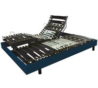 Sommier électrique alliance finition tissu 2x70x190