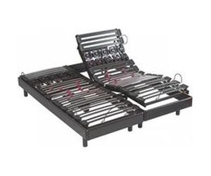 Sommier electrique de relaxation cosmos 100x200 - Epeda Noir G