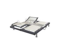 Sommier électrique de relaxation gris extra plat 2x80x200