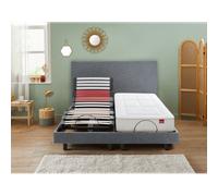 Sommier Électrique Epeda HORIZON 2 en 1 Chiné Gris 2x80x200