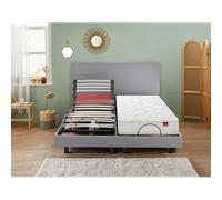 Sommier Électrique Epeda HORIZON Gris Impérial 2x80x200